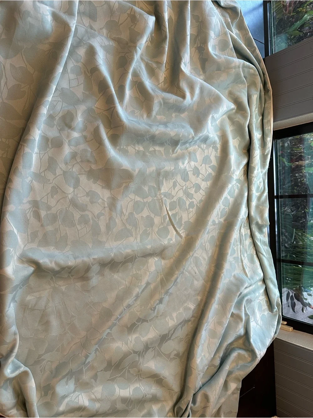 Target Room darkening Leaf Pattern Curtains 2 Panels